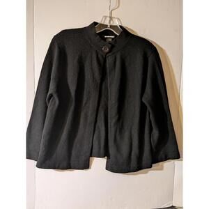 Ellen Tracy Black Women's Outerwear Jacket Size M